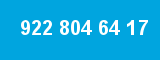 922 804 64 17